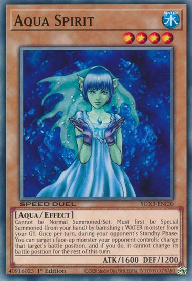 Aqua Spirit | SGX3-ENI20